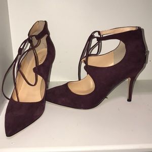 Ivank trump purple heels